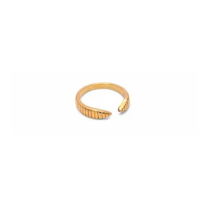 14kt Groovy Claw Ring