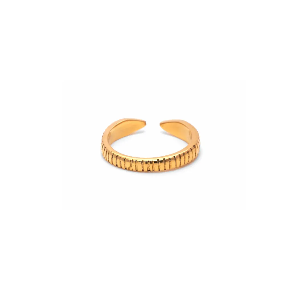 14kt Groovy Claw Ring