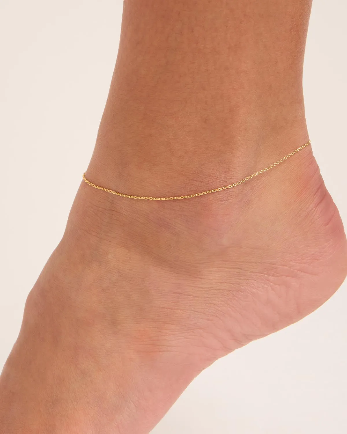 18k Gold Vermeil Infinity Anklet