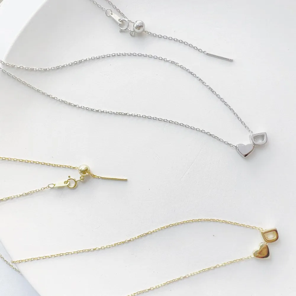 1mm Width Dainty Adjustable Cable Chain Necklace