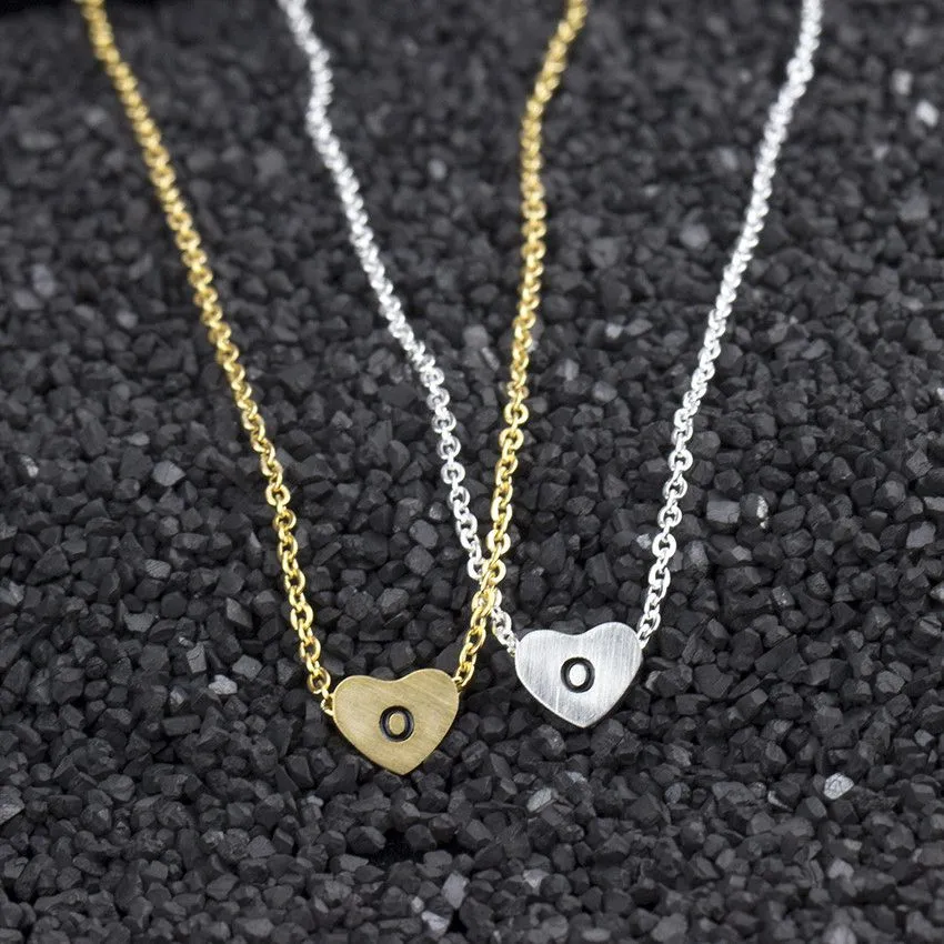 1PCS Initial Letter K Z Chokers Necklaces