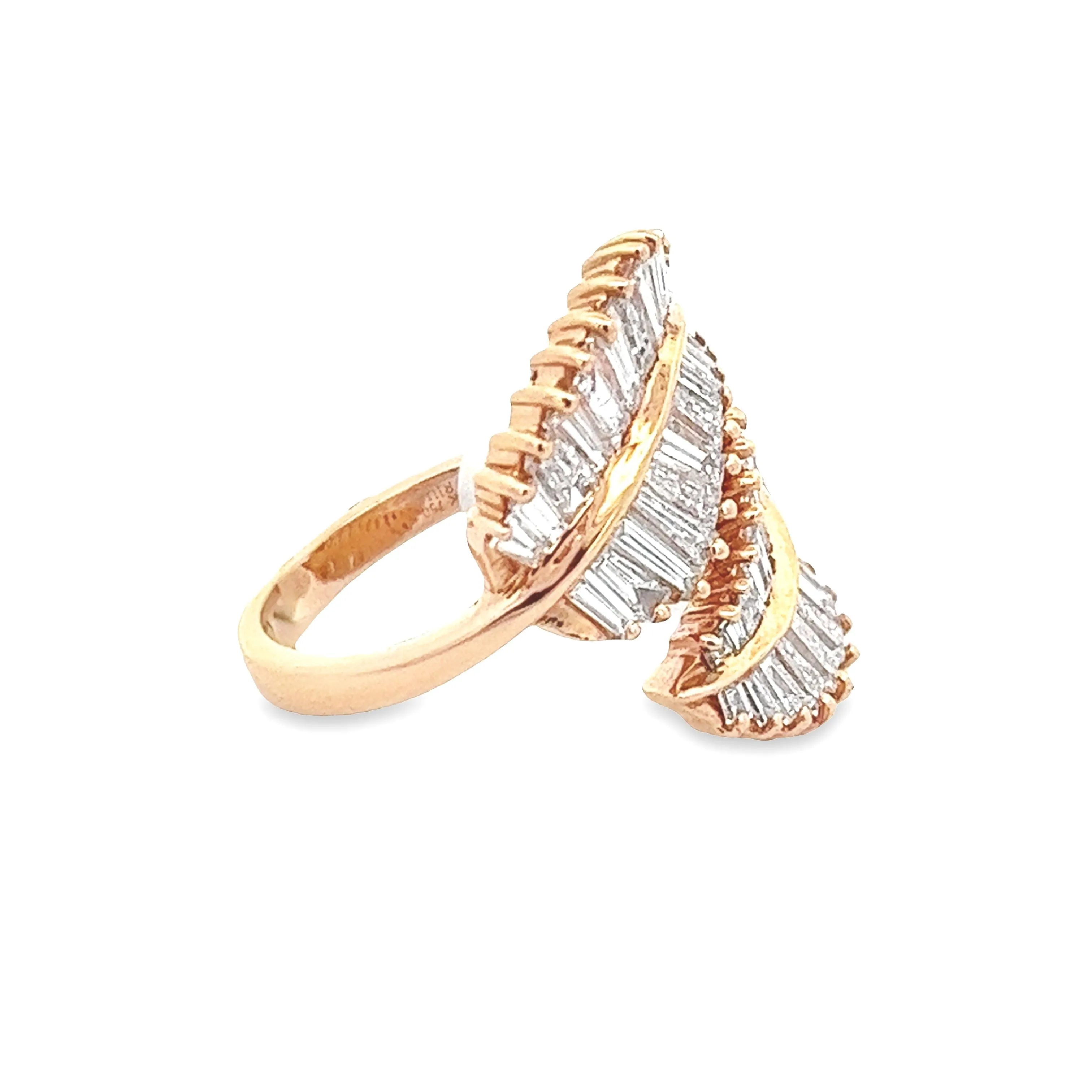 2.64ct 18k Rose Gold Diamond Ring