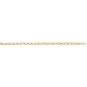 9ct Yellow Gold Hollow Bracelet BR675