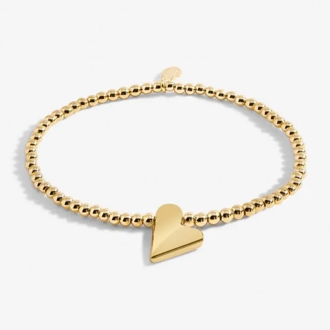 A Little Best Friend Gold Plated 17.5cm Stretch Bracelet 6981