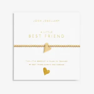 A Little Best Friend Gold Plated 17.5cm Stretch Bracelet 6981