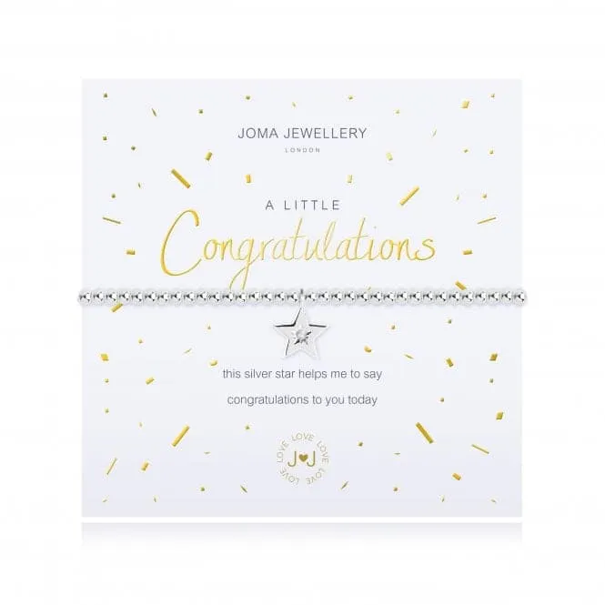 A Little Congratulations Bracelet 2699