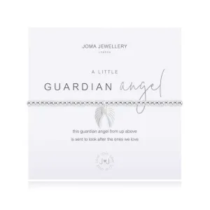 A Little Guardian Angel Silver 17.5cm Bracelet 4086