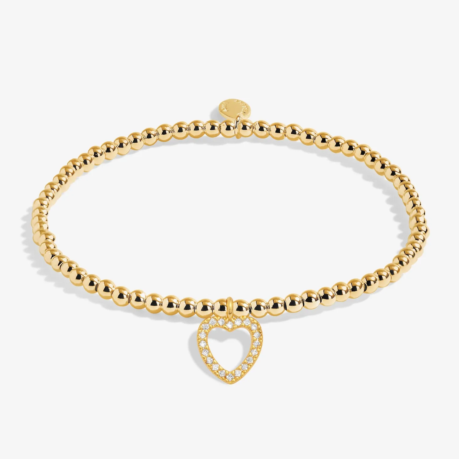 A Little Happy 40th Birthday Gold Plated Bracelet 7583