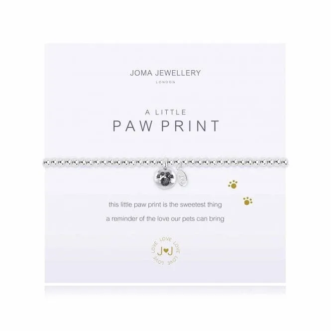 A Little Paw Print Bracelet 1094