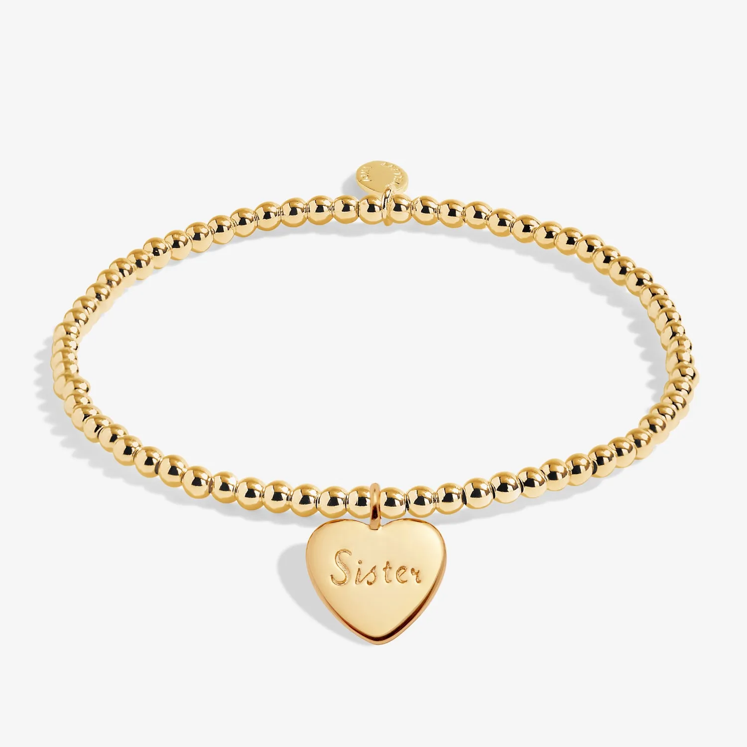 A Little Super Sister Gold Plated Bracelet 7587