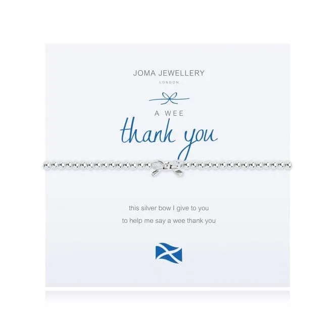 A Wee Thank You Bracelet 1509