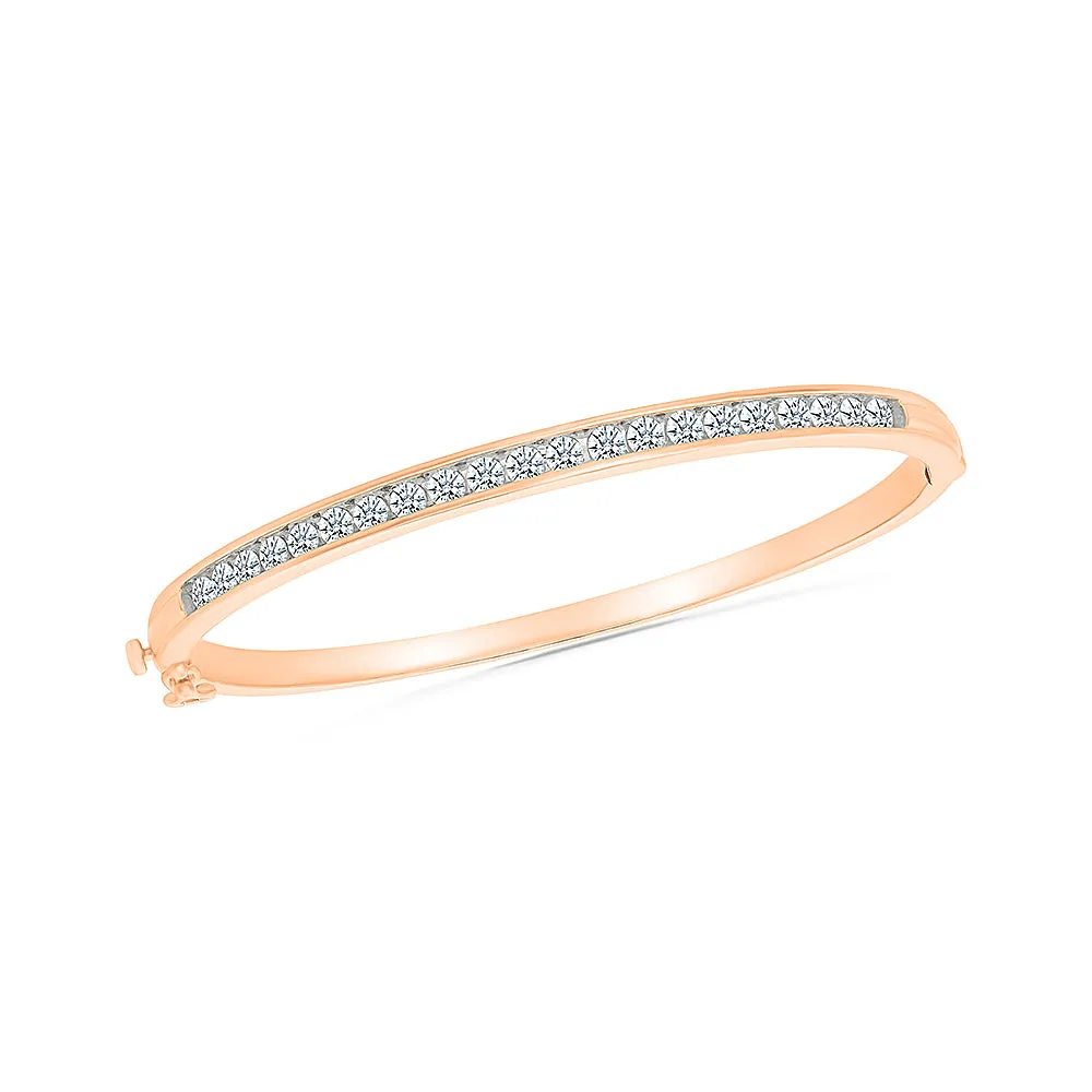 Alisha Gold & Diamond Bangle