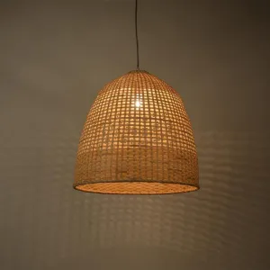 ANKUR CANE MESH EGG PENDANT LIGHT