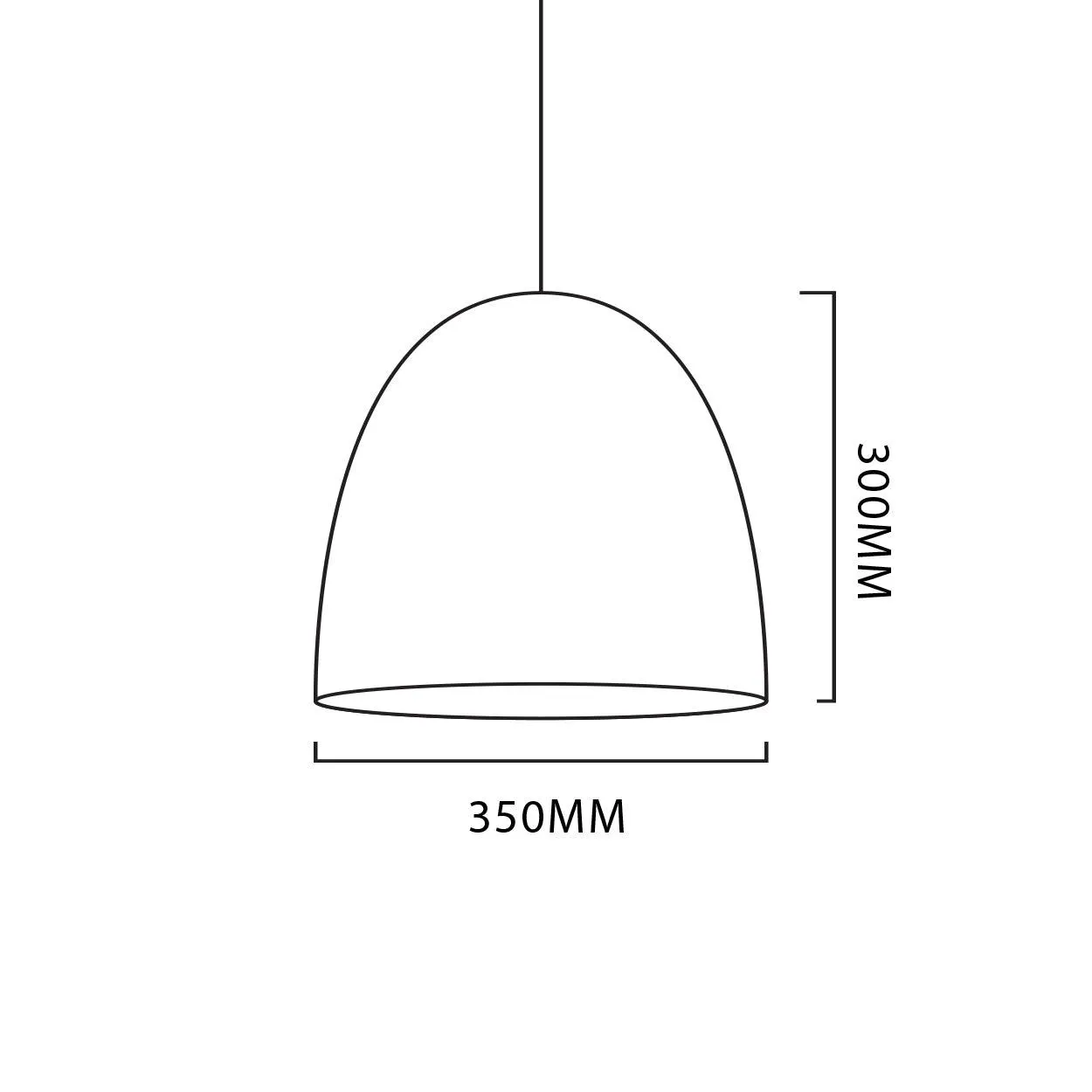 ANKUR CANE MESH EGG PENDANT LIGHT