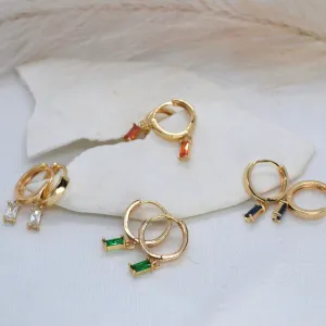 Anthea | 24k Gold Plated Hoops