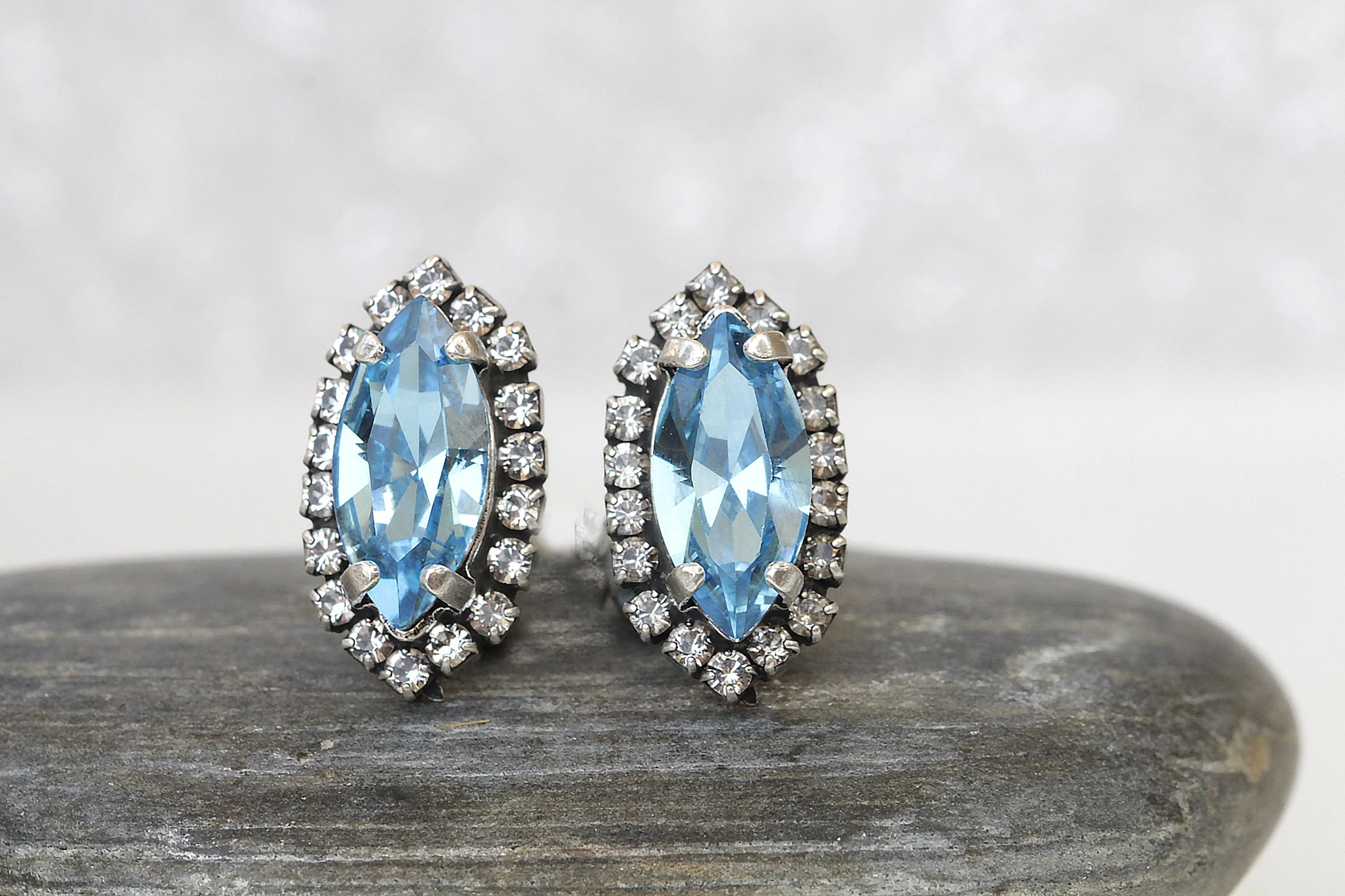 AQUAMARINE BRIDAL Earrings,