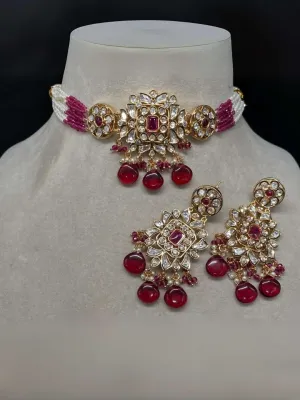 Bridesmaids Kundan Choker Set