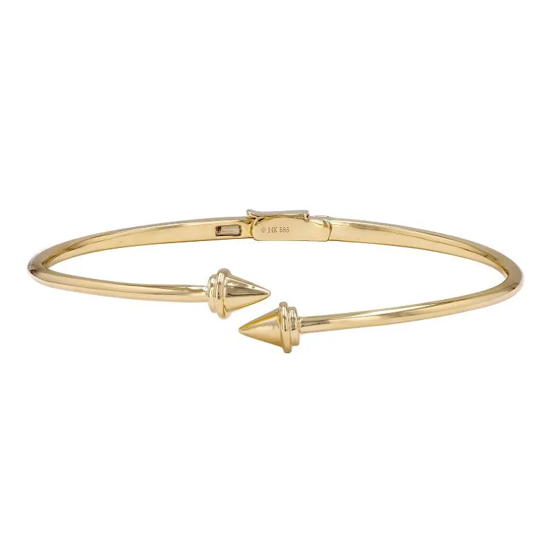 CARRIE POINTED BANGLE BRACELET