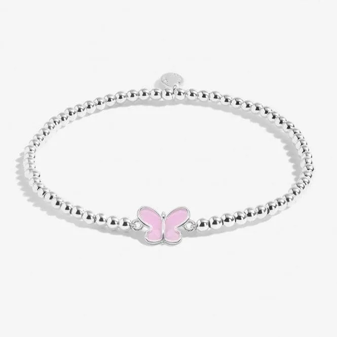 Children's From the Heart Gift Box Birthday Girl Silver Plated 15.5cm Bracelet C733