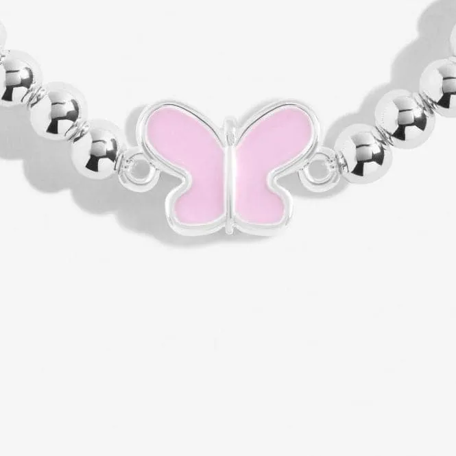 Children's From the Heart Gift Box Birthday Girl Silver Plated 15.5cm Bracelet C733