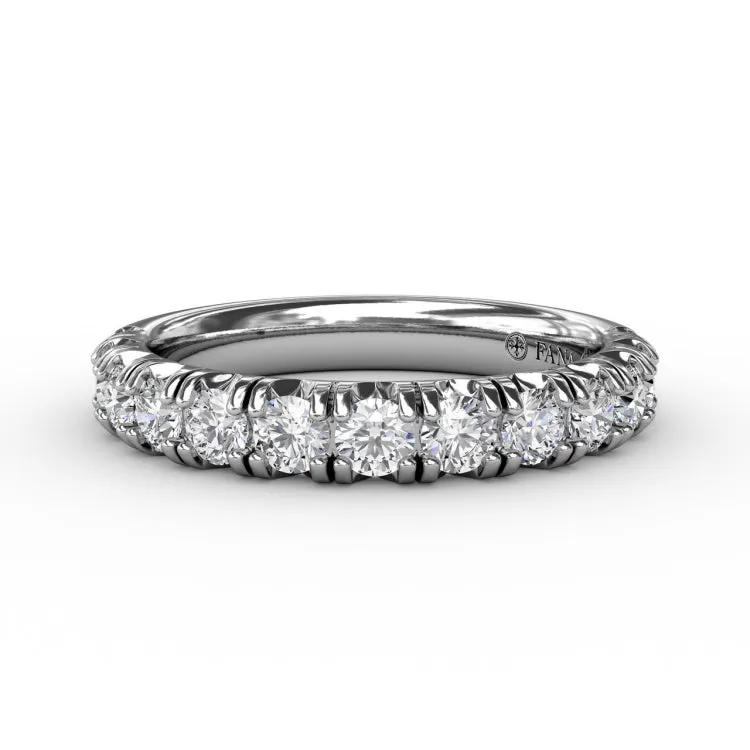 Chunky Modern Pave Anniversary Band