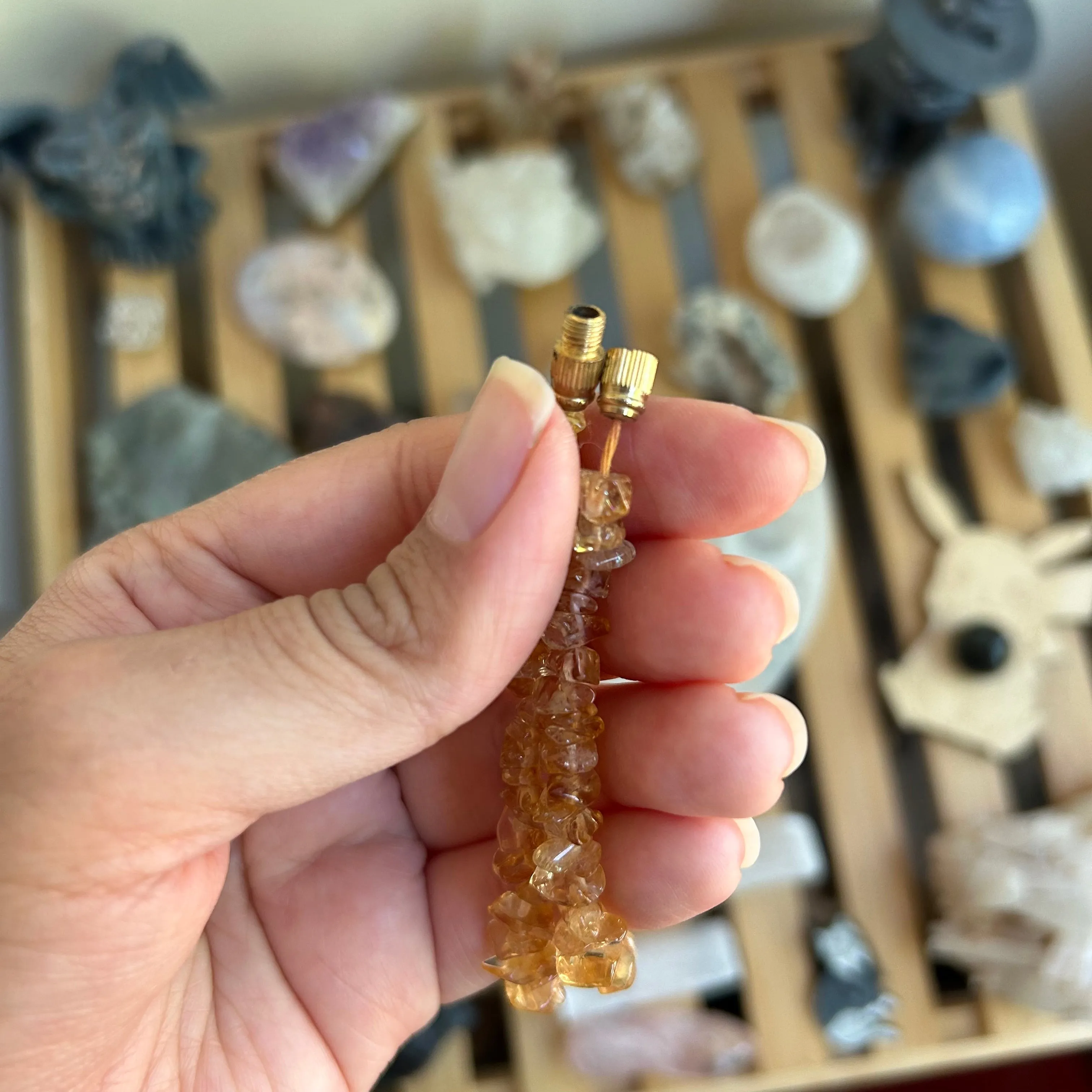 Citrine Crystal Necklace