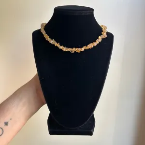 Citrine Crystal Necklace