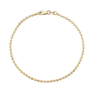 Crescent Cut Spot Chain Bracelet