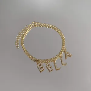 Custom ICY Letter Anklet | 1-7 Letters