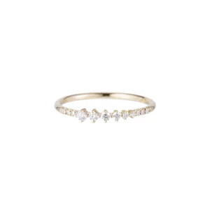 Diamond Dim Equilibrium Ring