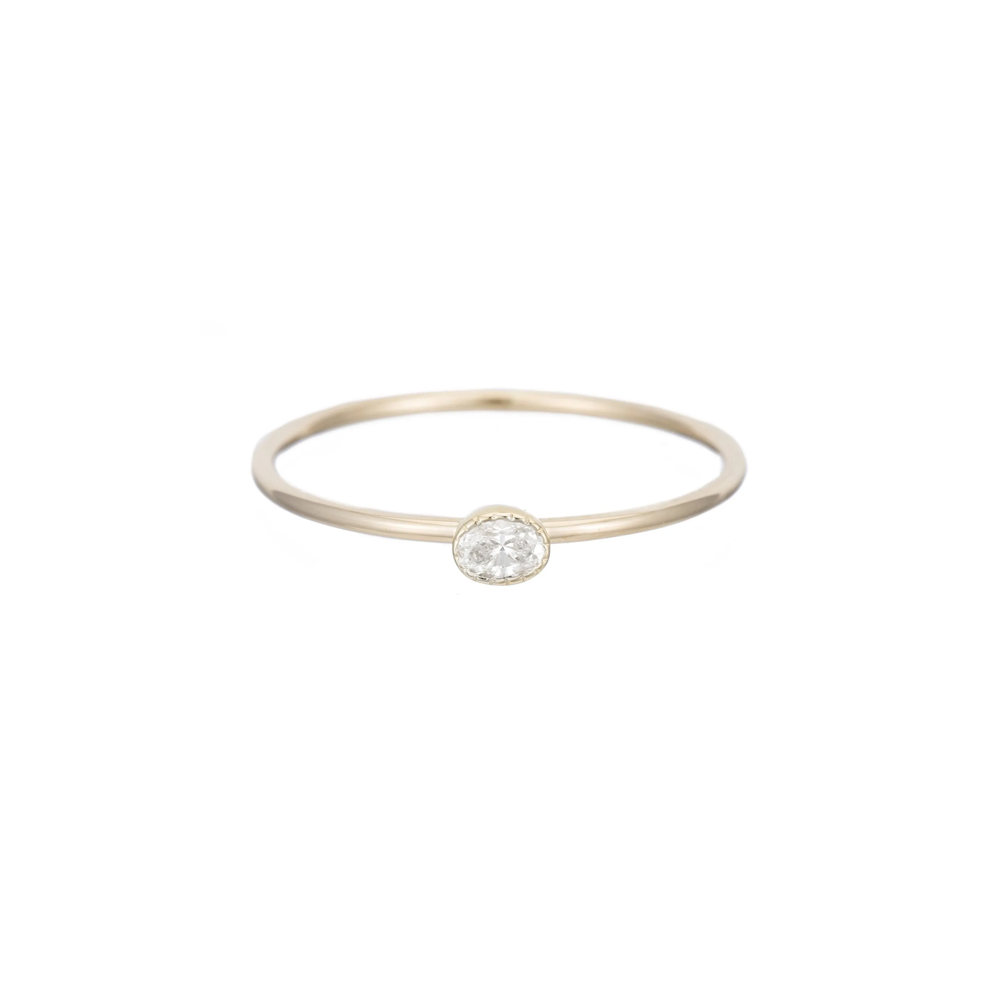 Diamond Disc Ring