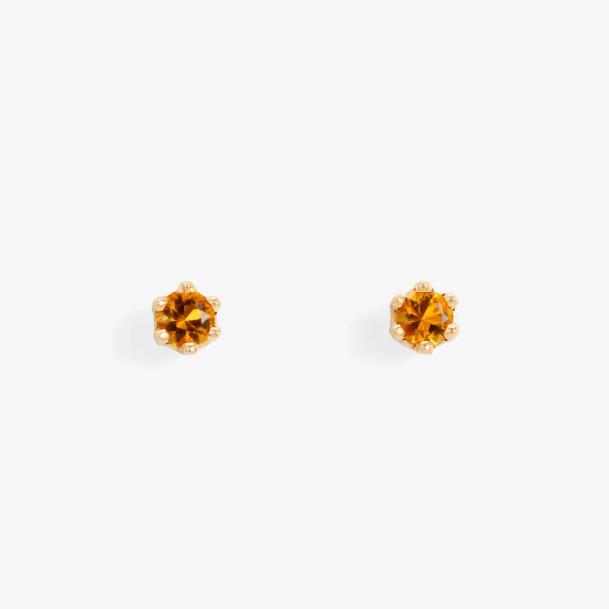 E1901CT | Baby Citrine Studs