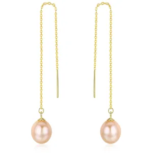 Elegant Pearl Drop Earrings