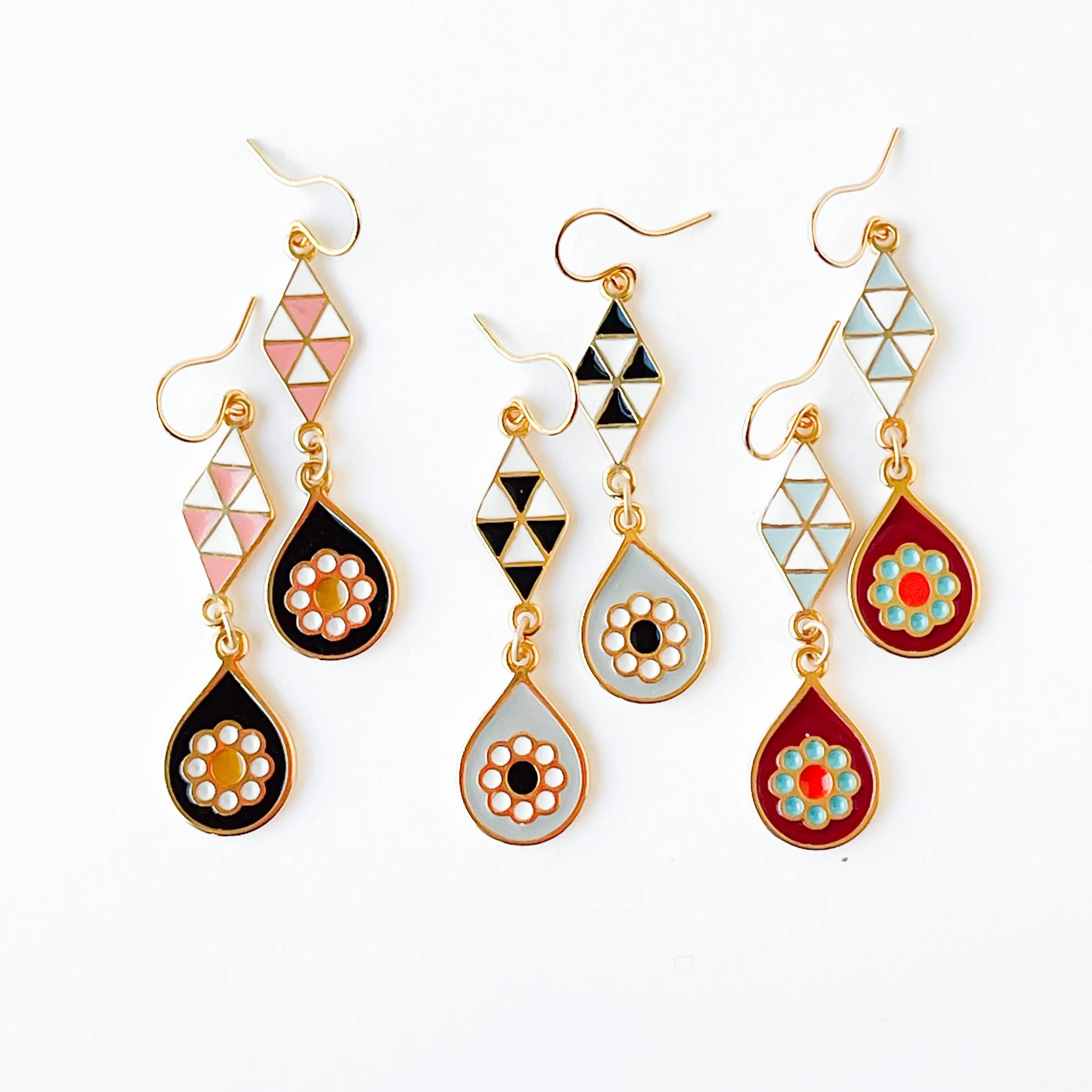 Elegant Retro Boho Dangle Earrings - WS