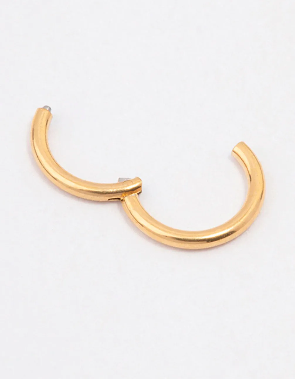 Gold 5mm Micro Clicker Earring