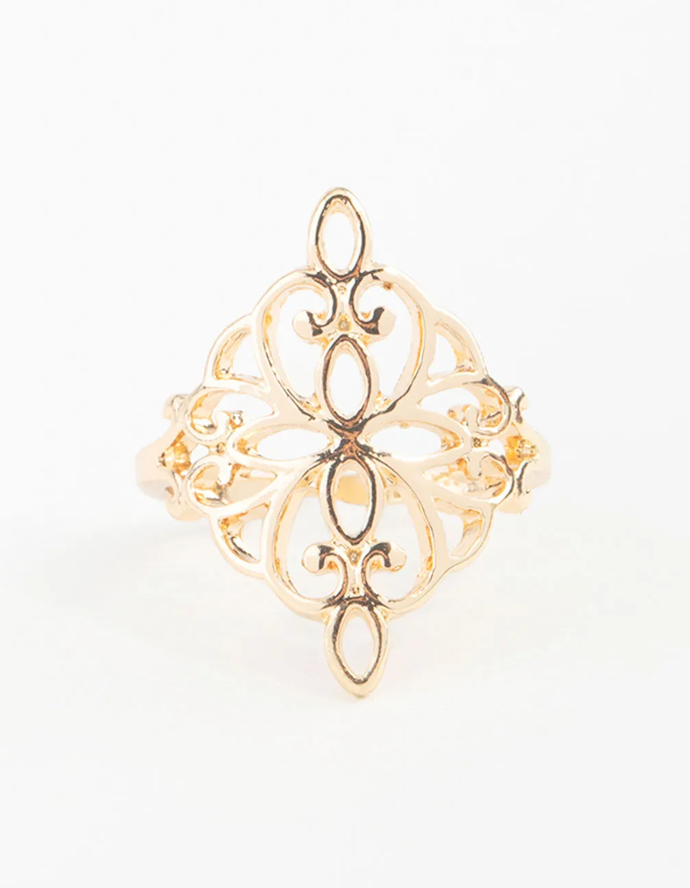 Gold Filigree Ring