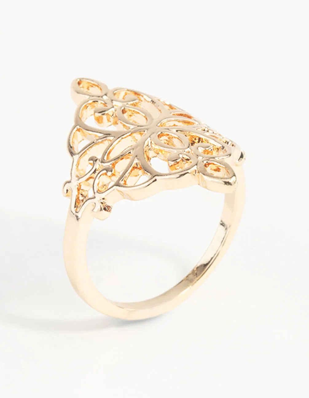 Gold Filigree Ring