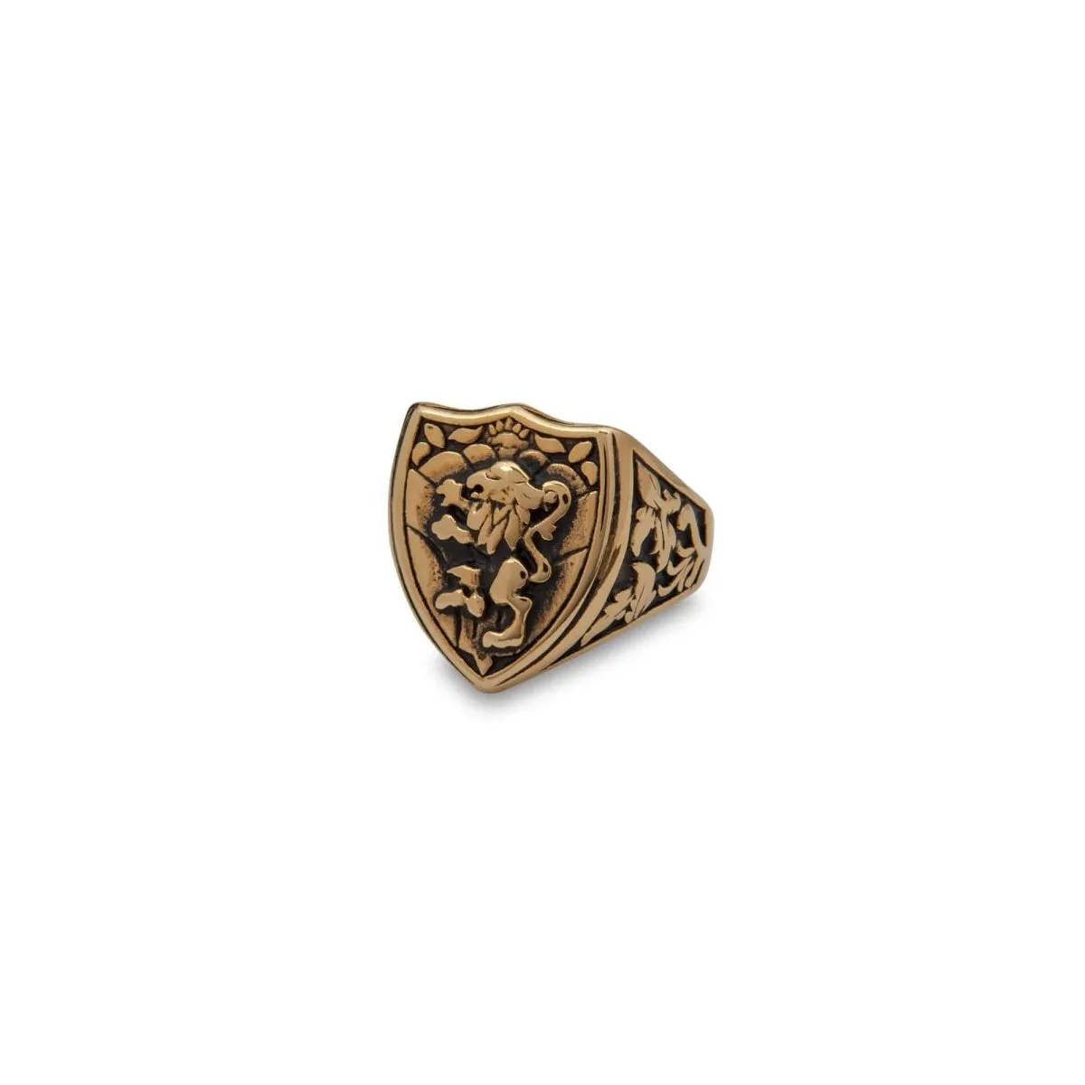 Gold Griffin Ring