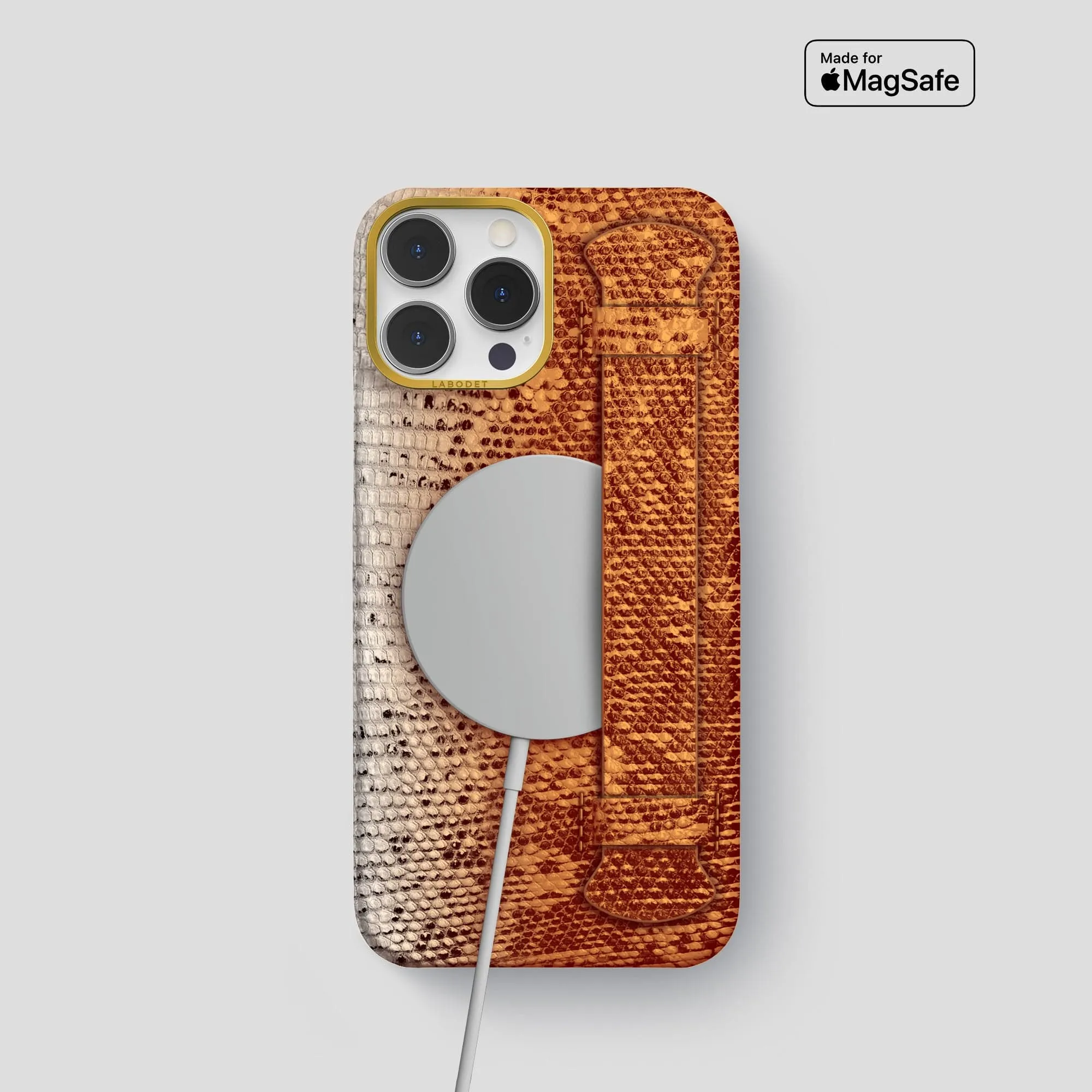 Handle Case For iPhone 14 Pro In Himalayan Lizard