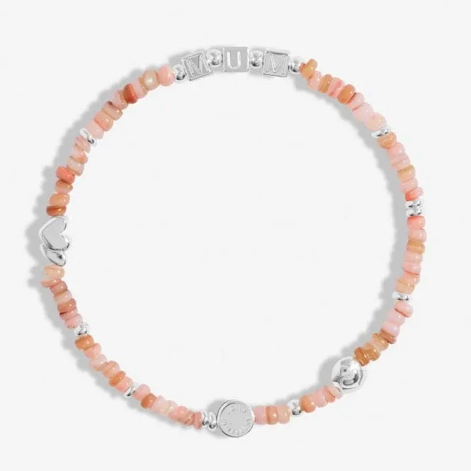 Happy Little Moments Mum Silver Plated 17.5cm Bracelet 7086