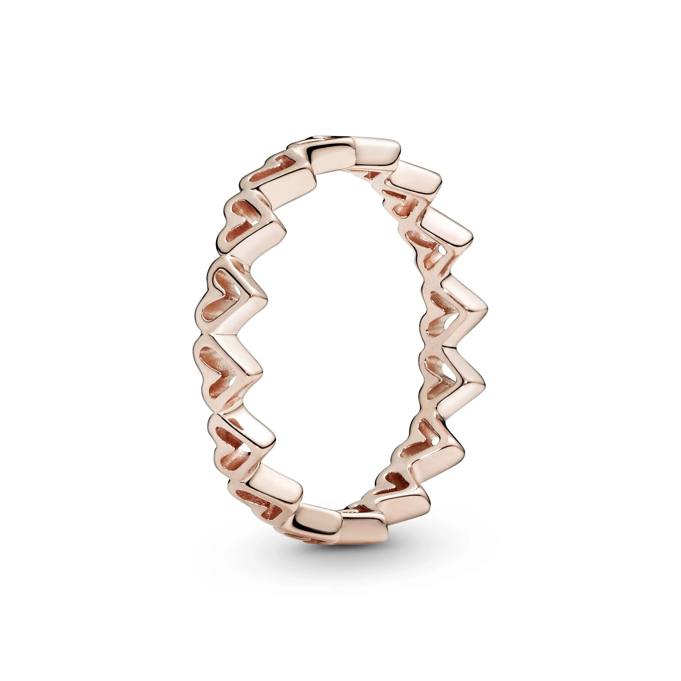 Hearts 14k Rose Gold-plated ring