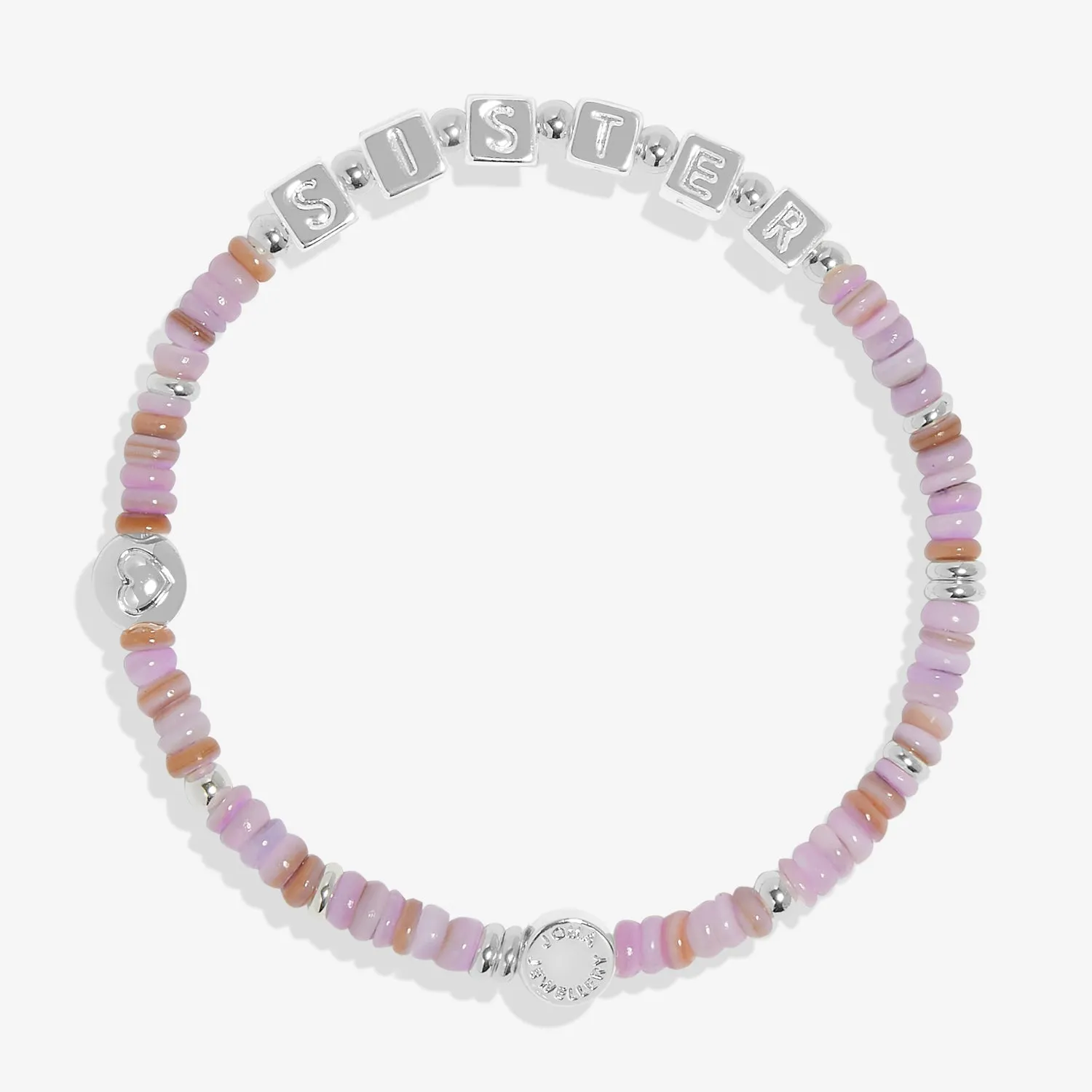 Kids Happy Little Moments Super Sister Silver Plated Bracelet C739