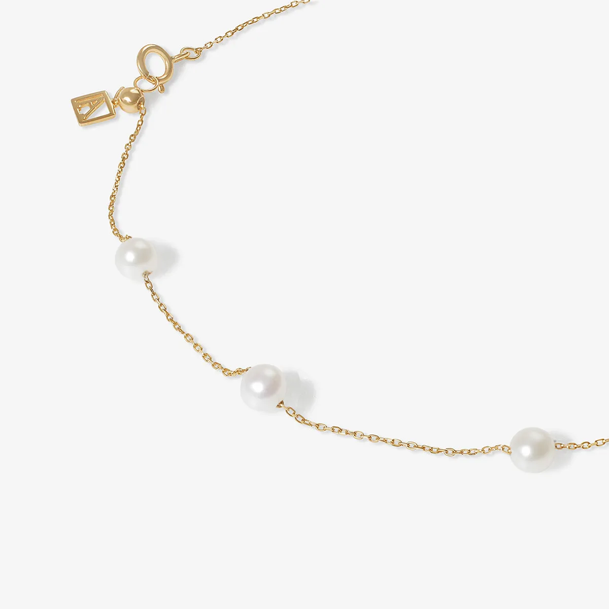 Lamech pearl anklet