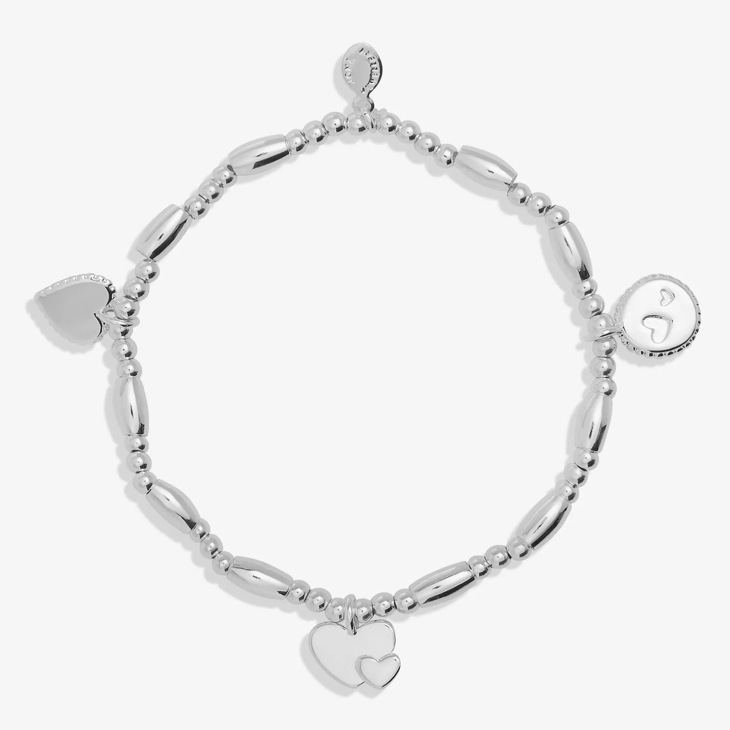 Lifes A Charm Mum Silver Plated Bracelet 7856