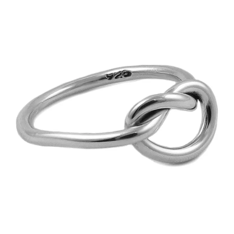 Love Knot 925 Sterling Silver Ring