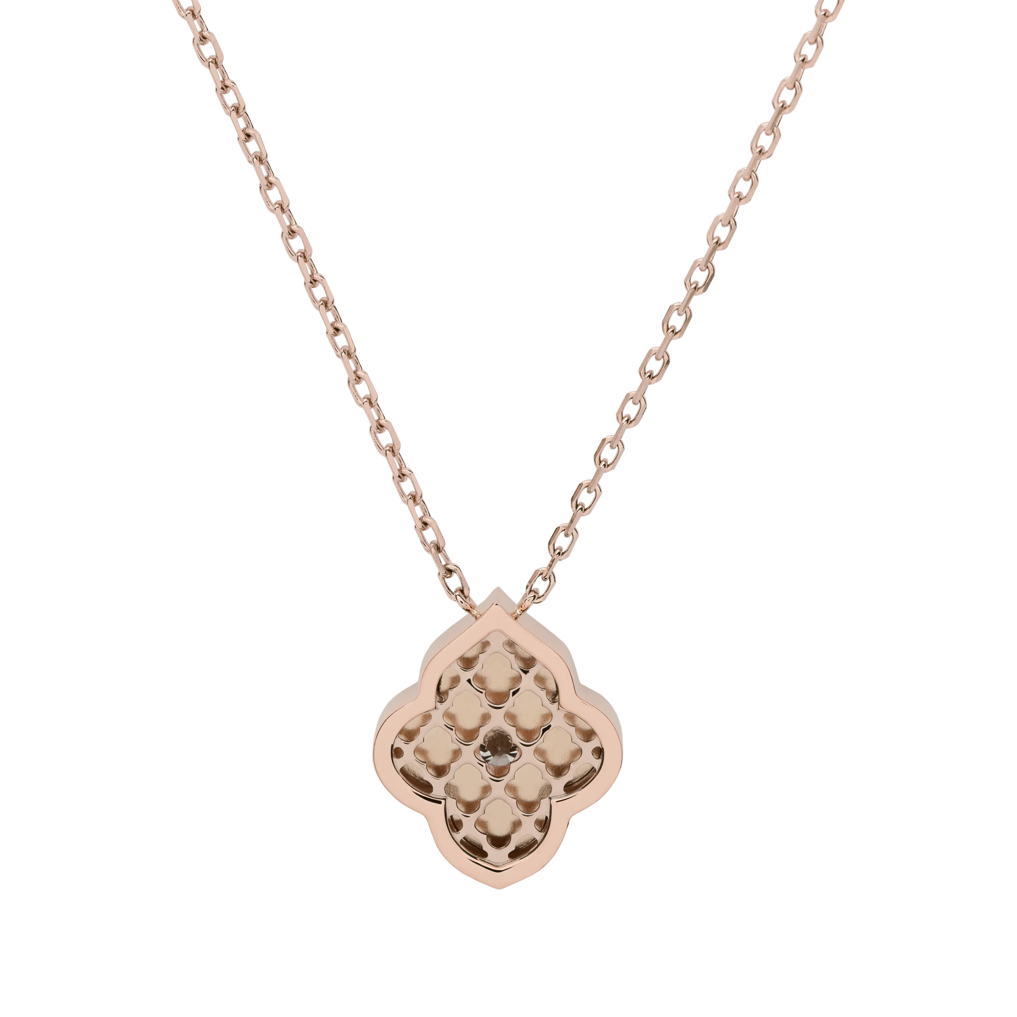 LUCE COLOUR - PENDANT ROSE GOLD & 1 DIAMOND S