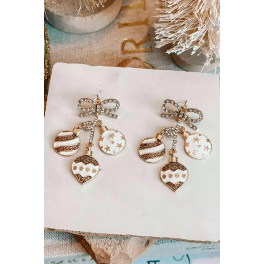 Luxurious Rhinestone Bow Earrings for Exclusive Jewelry Elegance