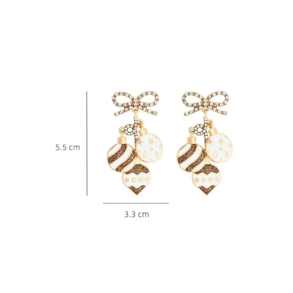 Luxurious Rhinestone Bow Earrings for Exclusive Jewelry Elegance