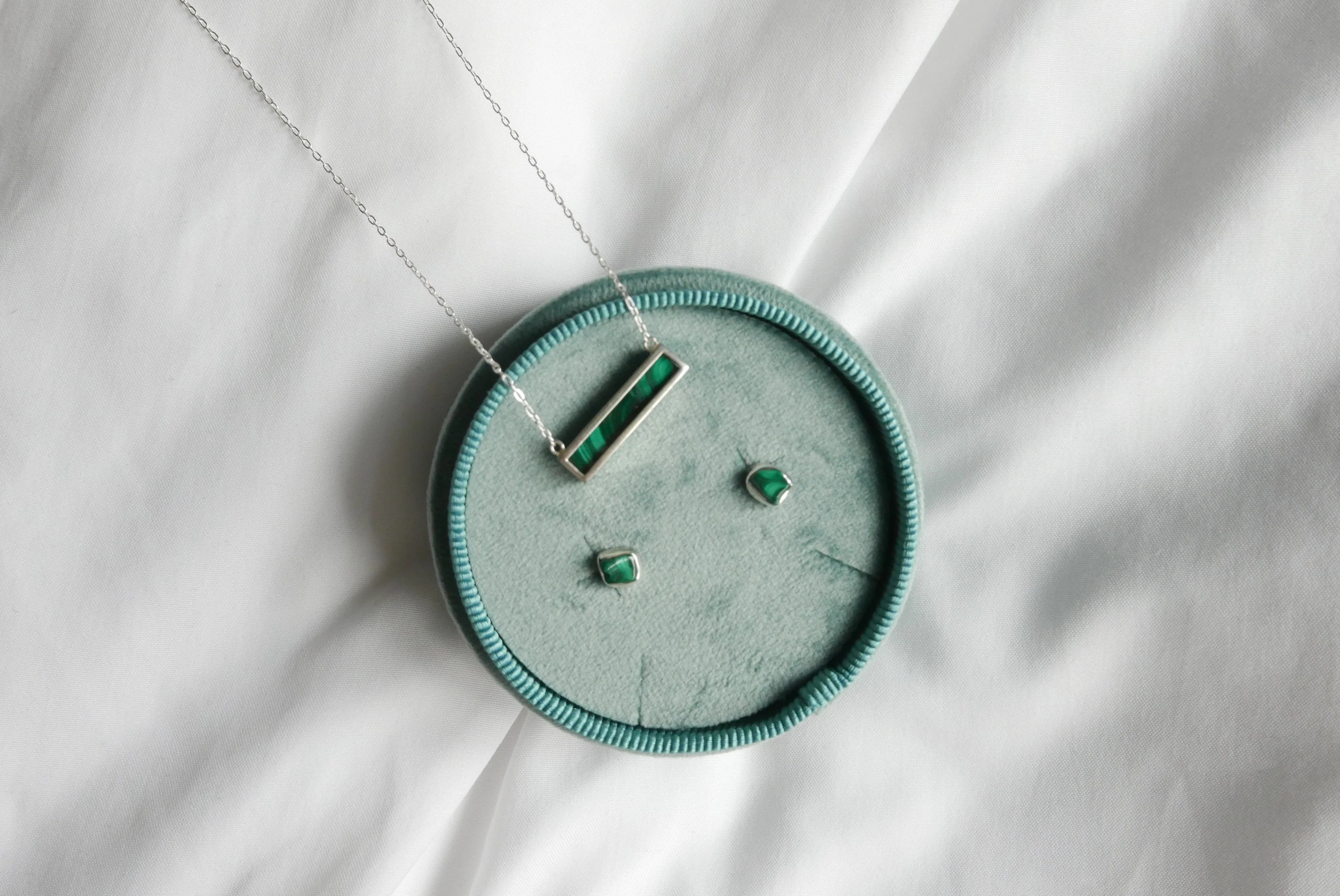 Malachite Moss Necklace