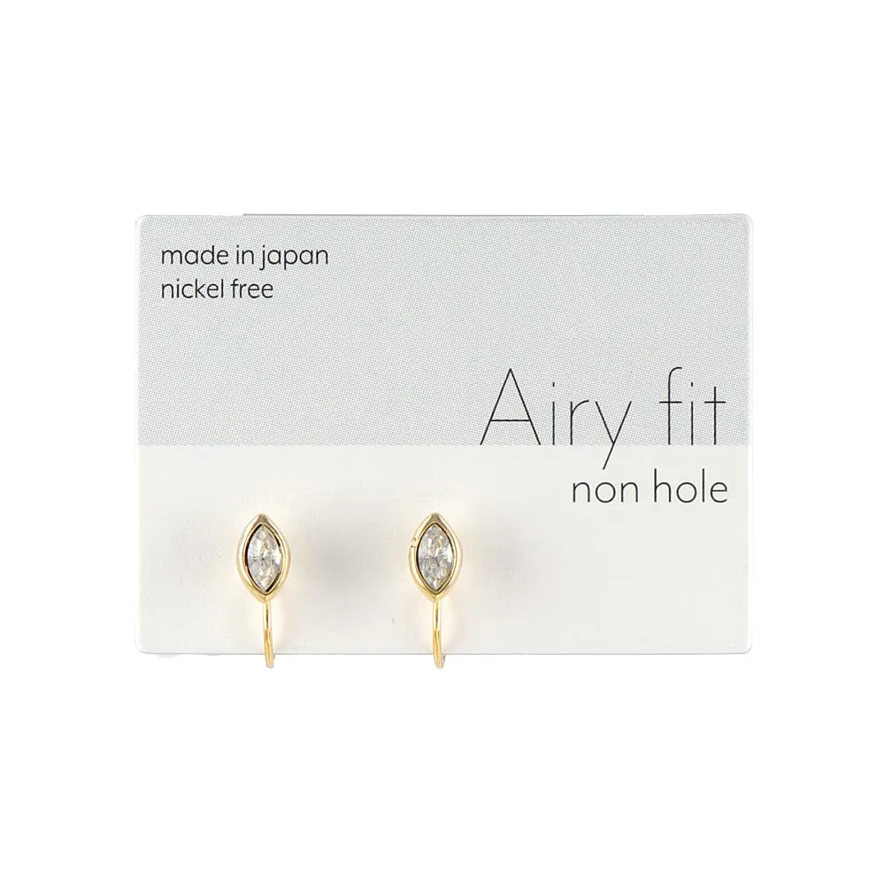 Marquise Airy Fit Clip On Earrings